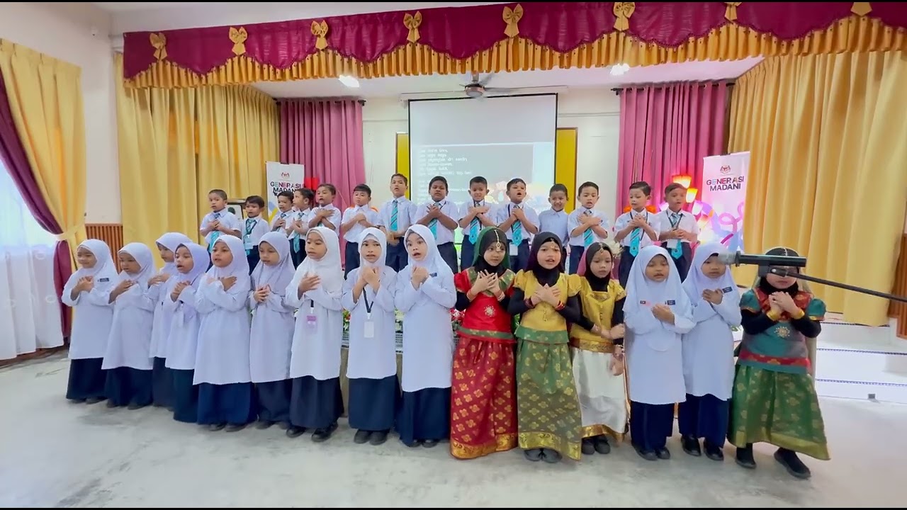 PERSEMBAHAN NYANYIAN LAGU KAMI MURID BARU TAHUN 1 & AEIOU VOKAL