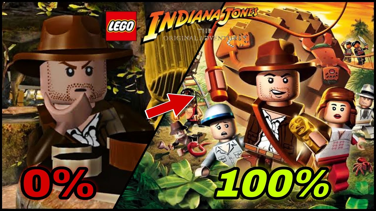 Dari 0% ke 100%: Petualangan LEGO Indiana Jones The Original Adventure
