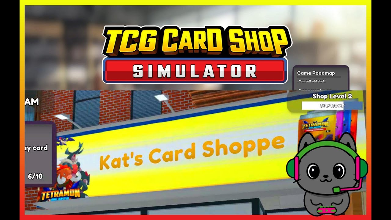 TCG Card Shop Simulator I opened a Card Shop!  First Look EP 1 #tcgcardshopsimulator #letsplay #fun