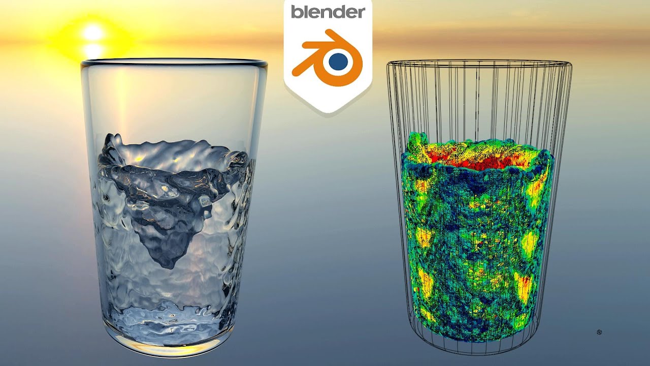 Create a Realistic Water Vortex | Blender 4.4 Fluid Simulation Tutorial