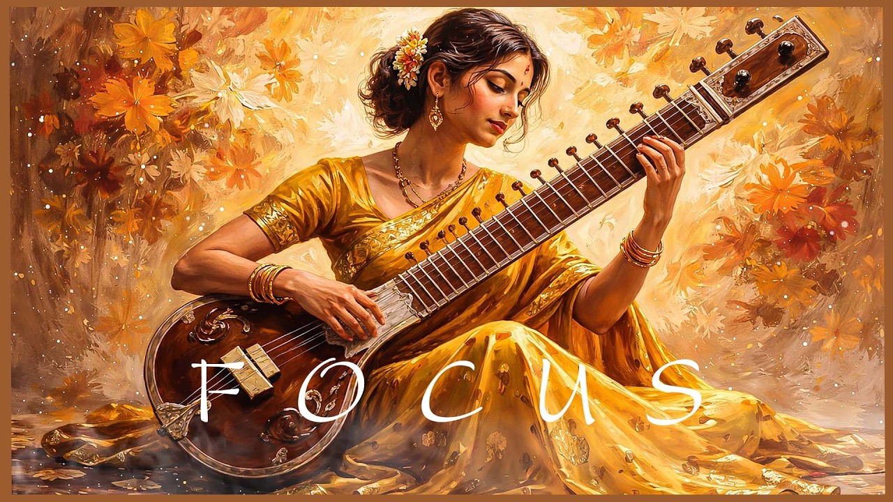 Morning Energy Raga Music for Focus & Peace | 432Hz Indian Classical Raga for Anxiety Calm