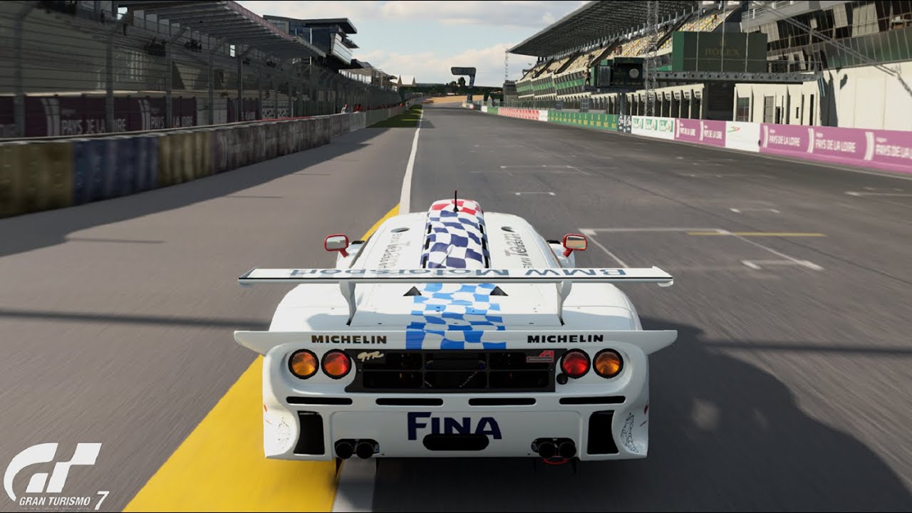 Gran Turismo 7 | McLaren F1 GTR Race Car Long Tail 97' - Circuit de la Sarthe No Chicane [4K PS5]