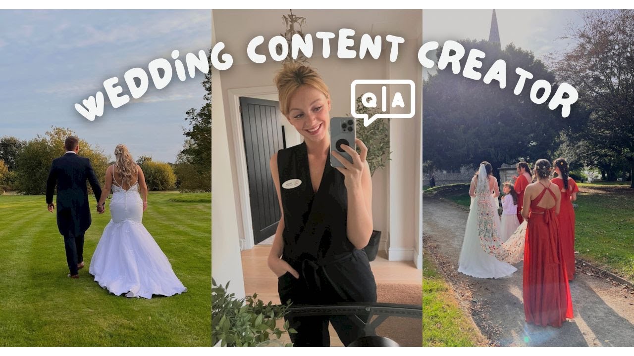 How to become a Wedding Content Creator UK | Part 2