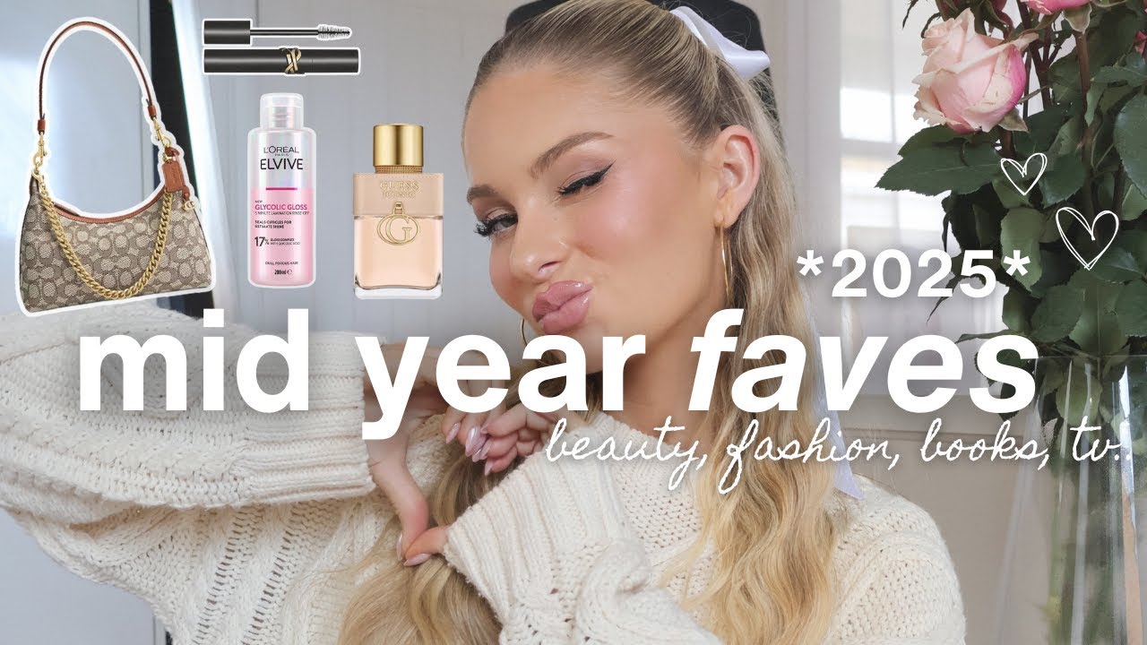I tried 100+ new products?! these are my faves (&  tv, books, movies)