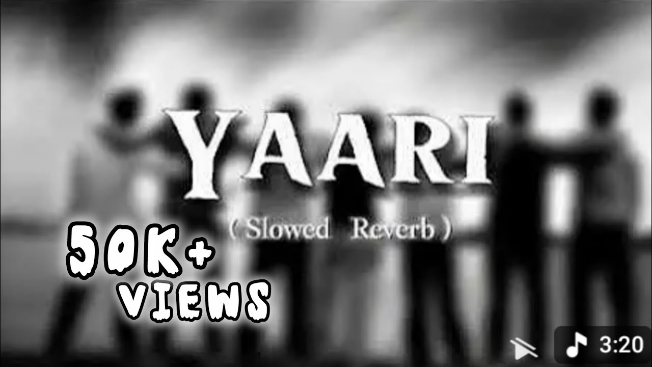 YAARI song 🔥🤫☠️ (slowed+reverb)