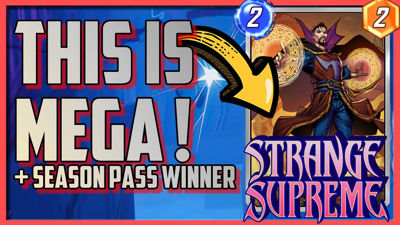 Strange Supreme просто супер! + Объявление победителя розыгрыша Season Pass &mdash; Marvel Snap