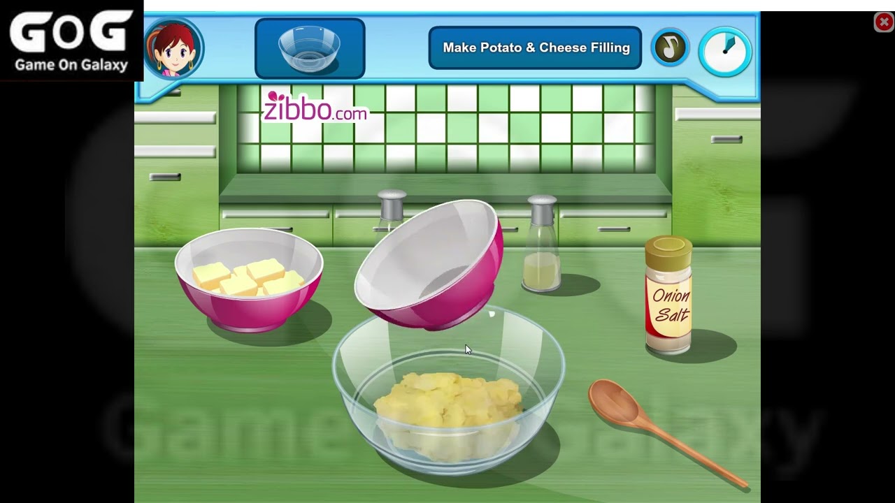 Sara's Cooking Class (Pierogi) | GameOnGalaxy