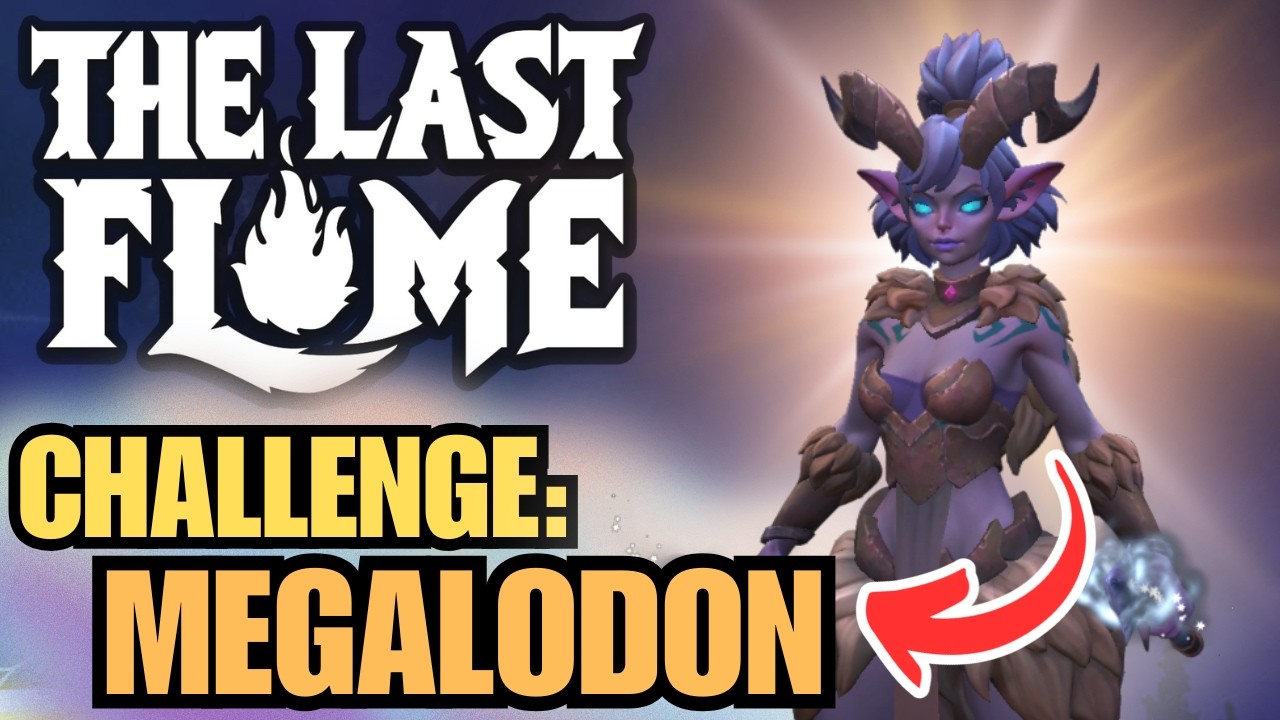 INSANE 3 hero challenge run - Megalodon | The Last Flame
