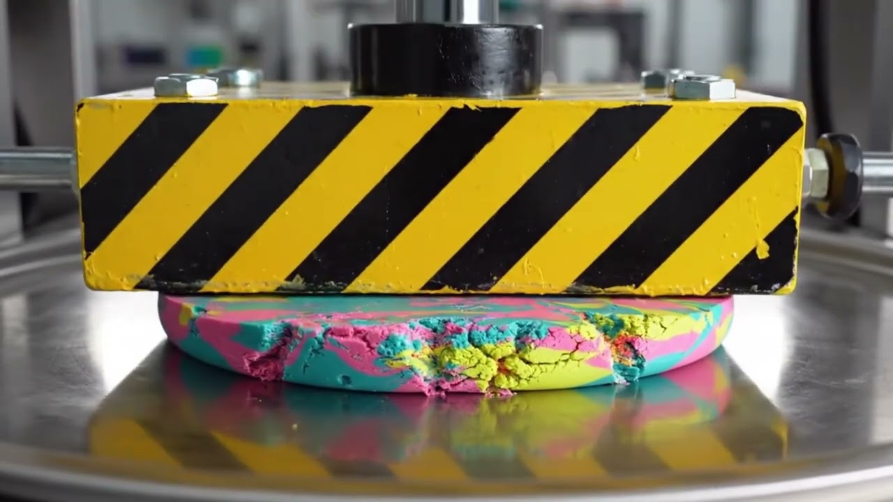 Hydraulic Press vs Wrist Watches | Real Science & Engineering Pressure Test