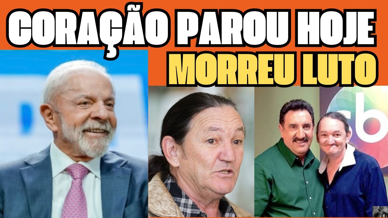 AP&Oacute;S LONGA BATALHA O CORA&Ccedil;&Atilde;O PAROU ELE MORREU.HUMORISTA DO RATINHO MARQUITO.NOT&Iacute;CIA LULA