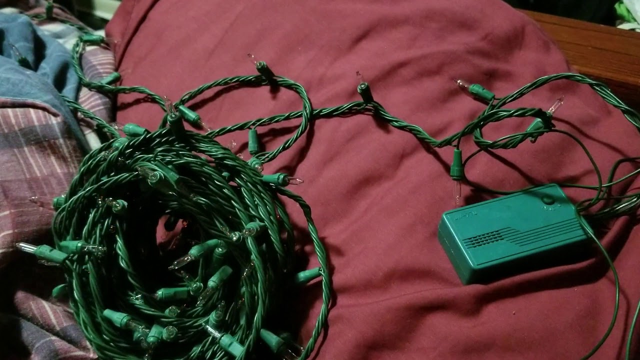 Vintage musical Christmas light from the early 90's