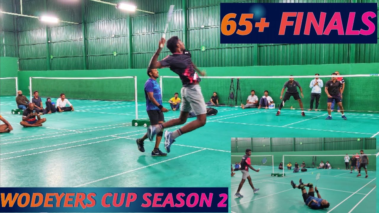 SUNIL GLADSON/VINAY GOWDA Vs LOKESH/BALAJI:FINALS 65+ WODEYARS CUP 2025, MYSORE #bwf #badminton