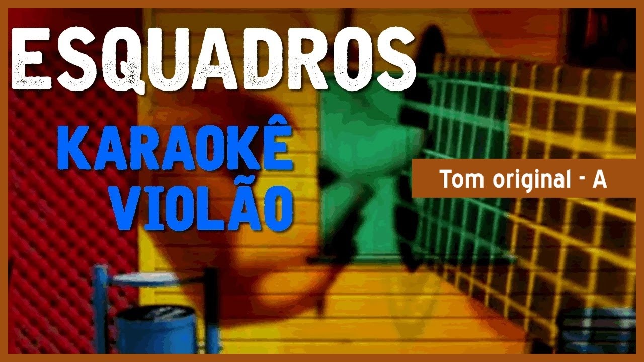 Esquadros - Adriana Calcanhoto - Karaok&ecirc; com Viol&atilde;o