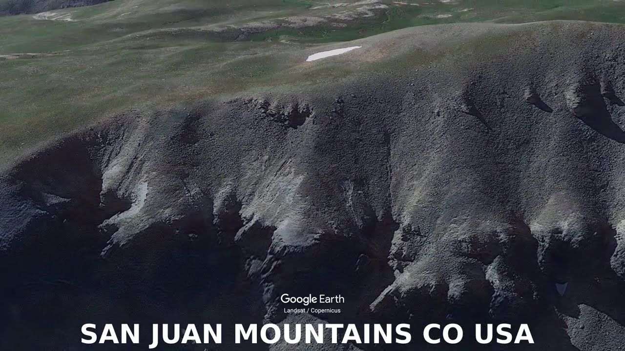 San Juan Mountains Colorado USA - Volcanic Peaks Shaped by Ice and Uplift