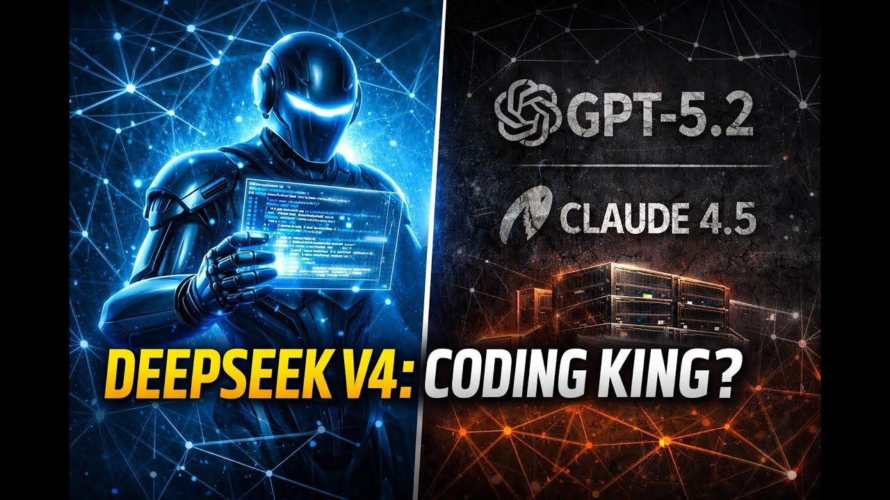 DeepSeek V4: Искусственный интеллект стоимостью 6 миллионов долларов, который только что уничтожи...