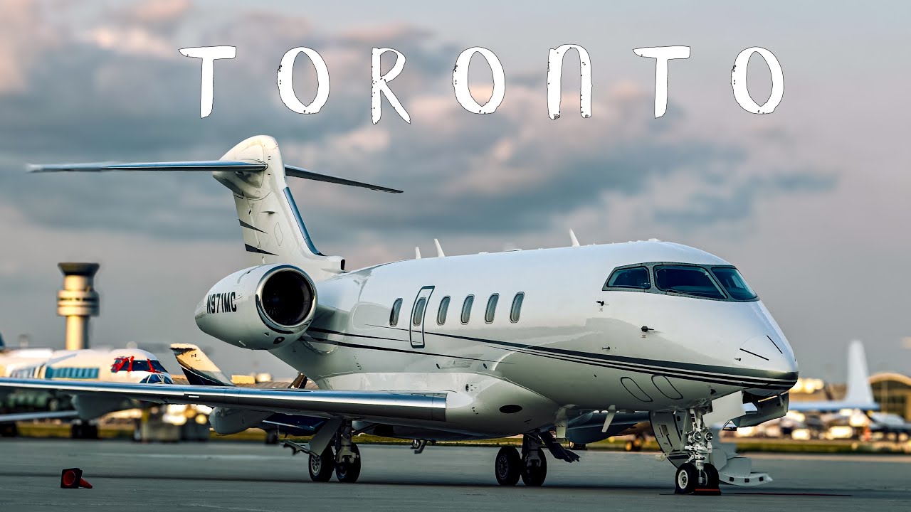 4K | Pilot's View | Toronto Pearson International