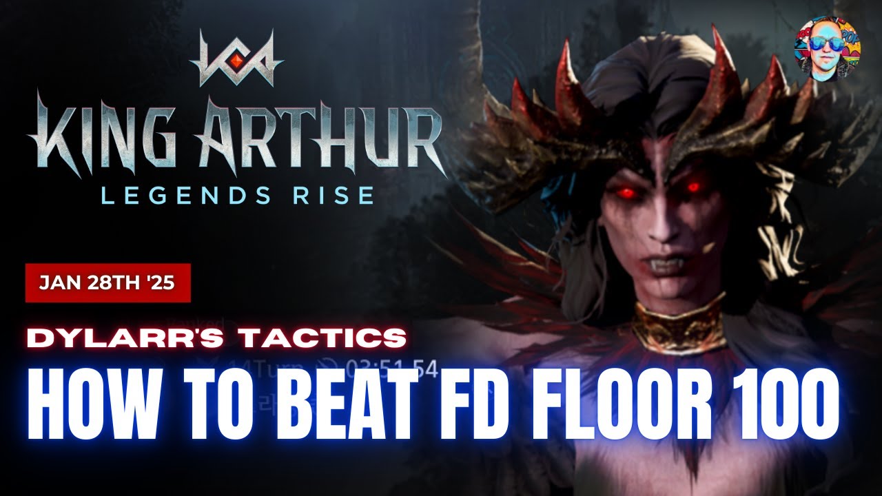 How To Beat Forbidden Dungeon Floor 100 | King Arthur Legends Rise