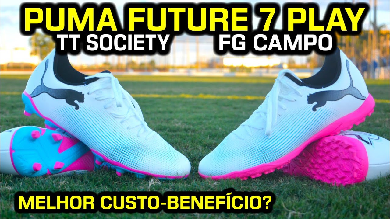 VOLTOU a ser a MELHOR chuteira de ENTRADA? - Teste chuteira Puma Future 7 Play TT e FG