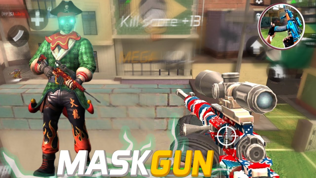 MASKGUN GAMEPLAY BEST PAPALOVA 👺| MAPS SCRAP 42,FAVELA,THE YARD 2022 🔥☠️☠️