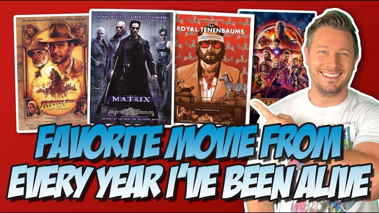 My Favorite Movie From Every Year I've Been Alive!