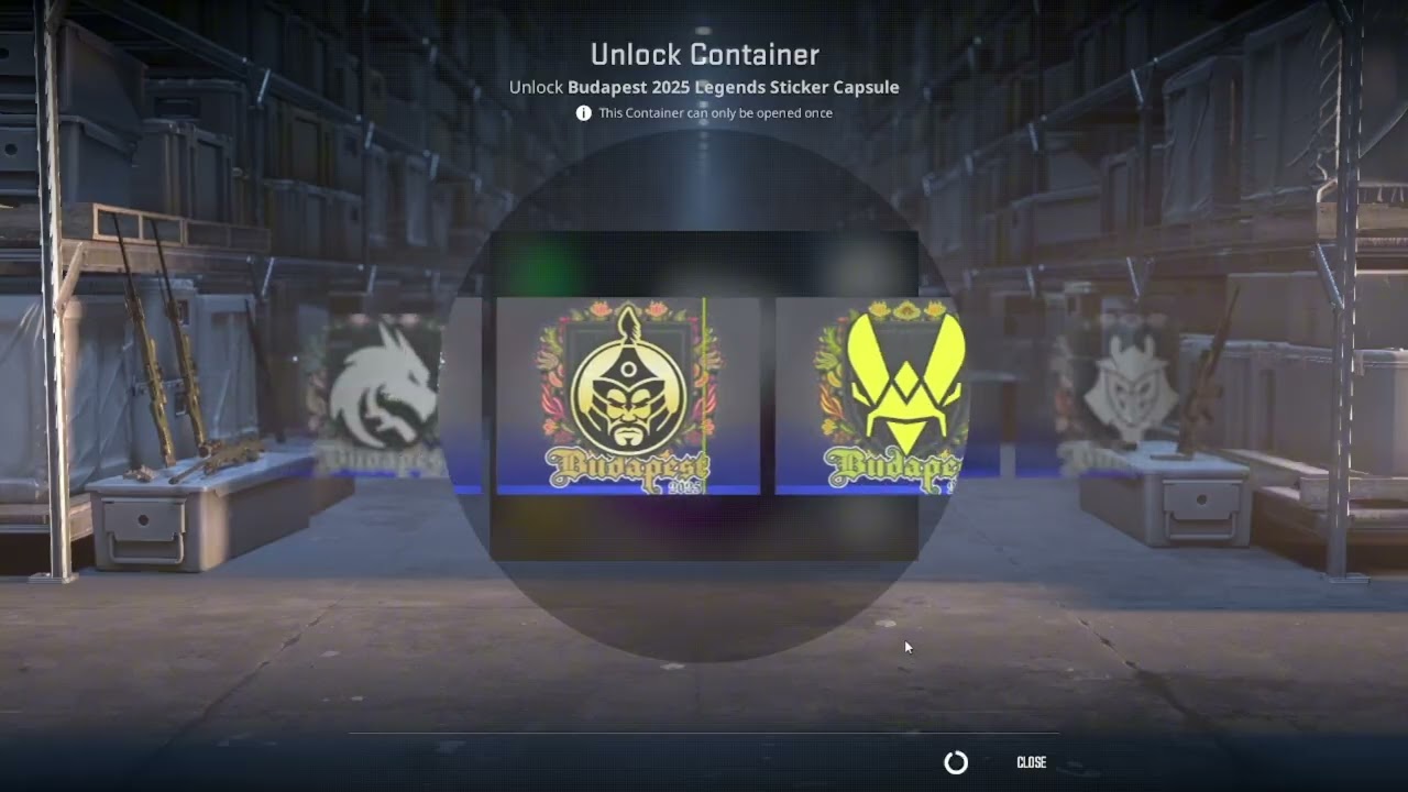 Major Sticker Capsule Opening.