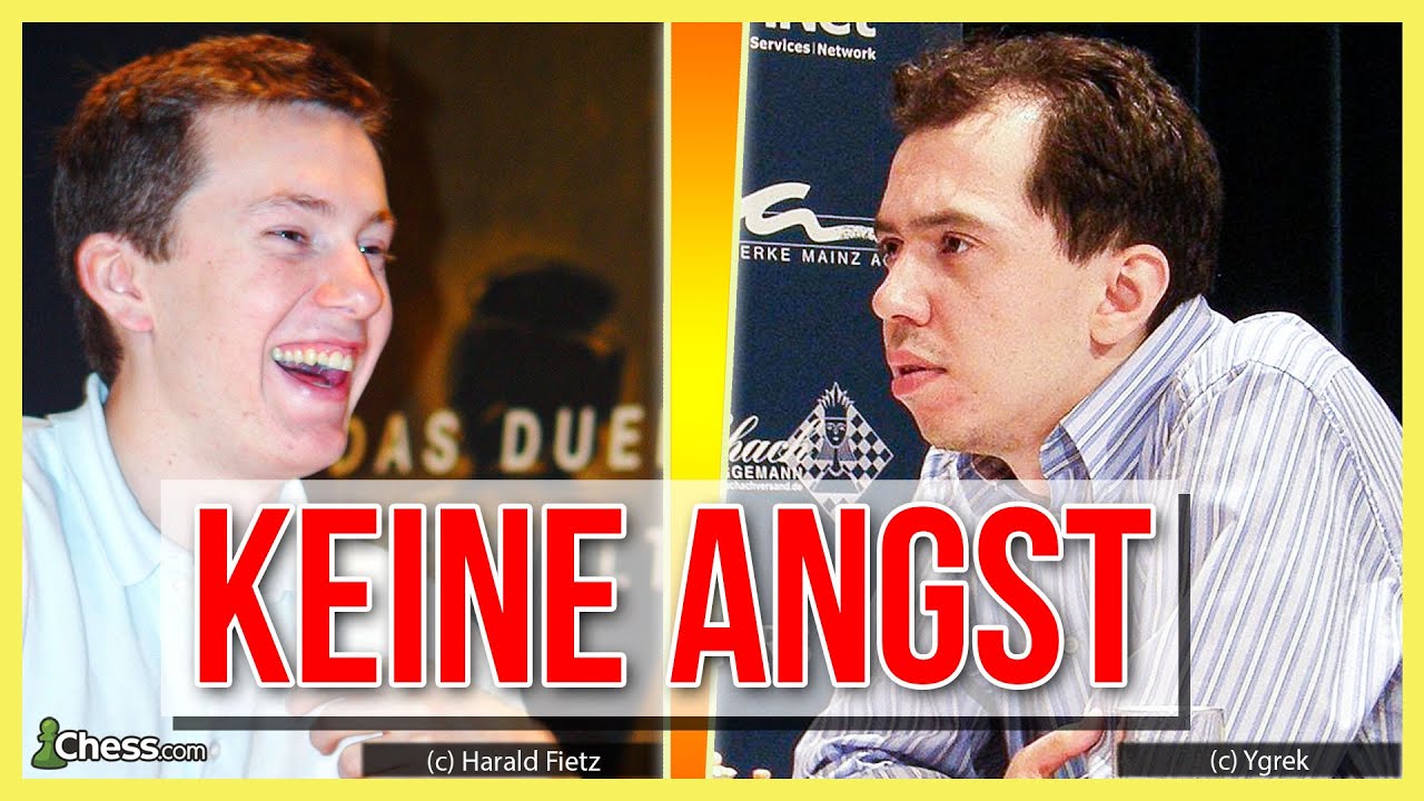 Keine Angst gegen den Weltmeister || Schach der Großmeister 2004 || Naiditsch vs. Kasimdzhanov