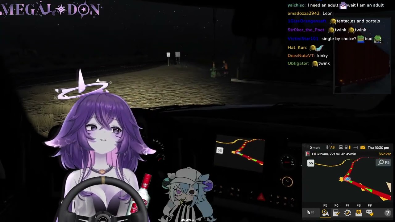 Aquwa Joins Mega's Drinking Stream