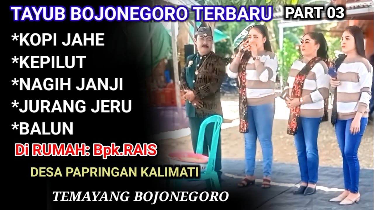 TAYUB BOJONEGORO JAWA TIMUR DESA PAPRINGAN