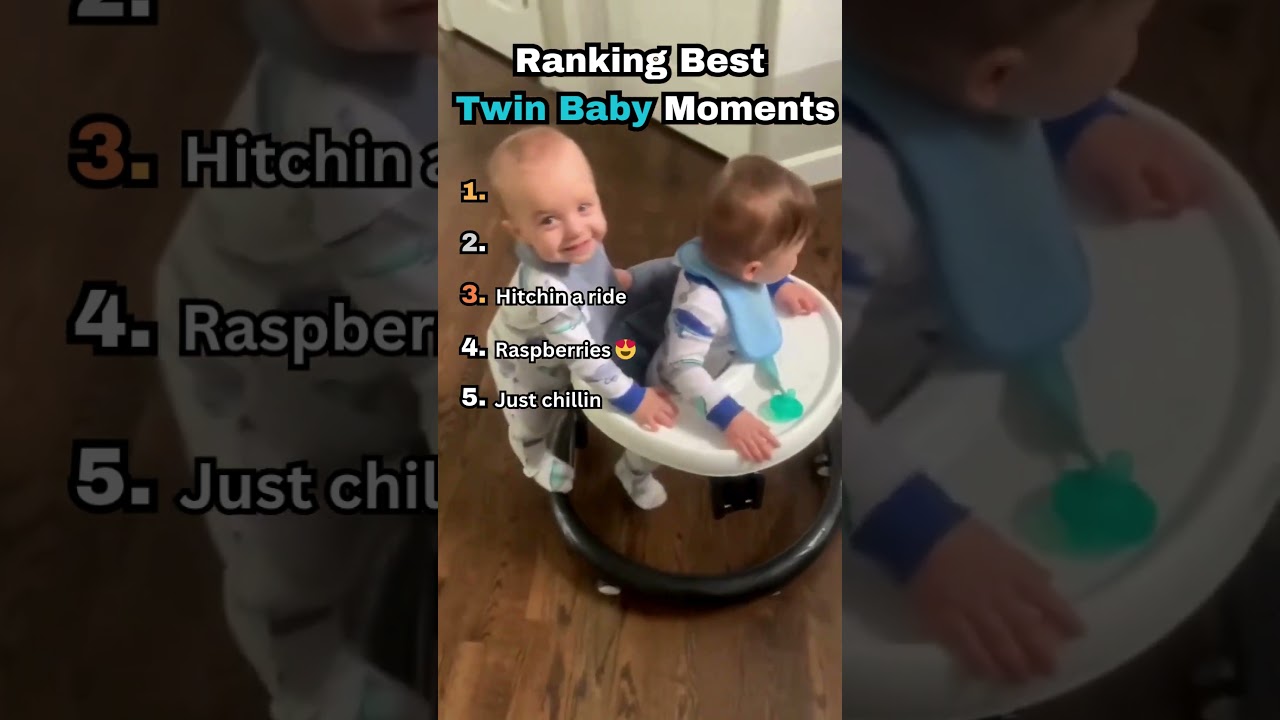 Ranking Best Twin Baby Moments
