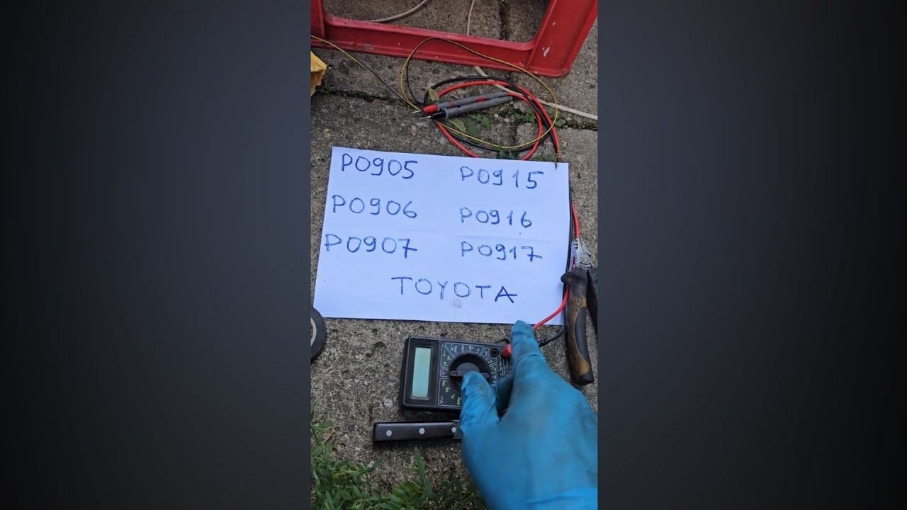 EN Р0905 Р0906 Р0907 Р0915 Р0916 Р0917 P0905 P0906 P0907 P0915 P0916 P0917 TOYOTA SEMI AUTOMATIC MMT