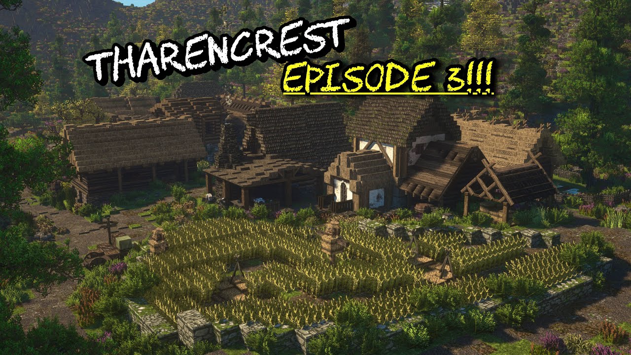 Tharencrest! Blacksmith and Tanner! Episode 3! - Minecraft Conquest Reforged