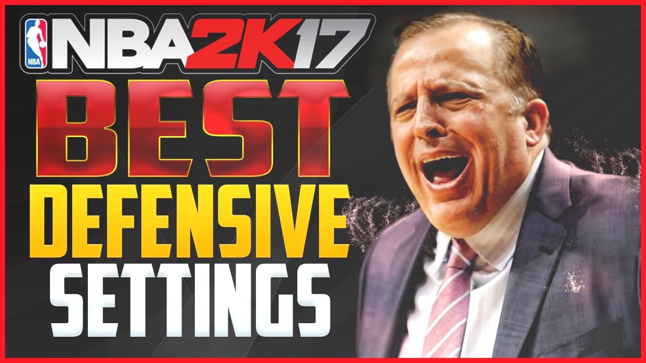 NBA 2K17 Defensive Settings Tips & Tutorial!
