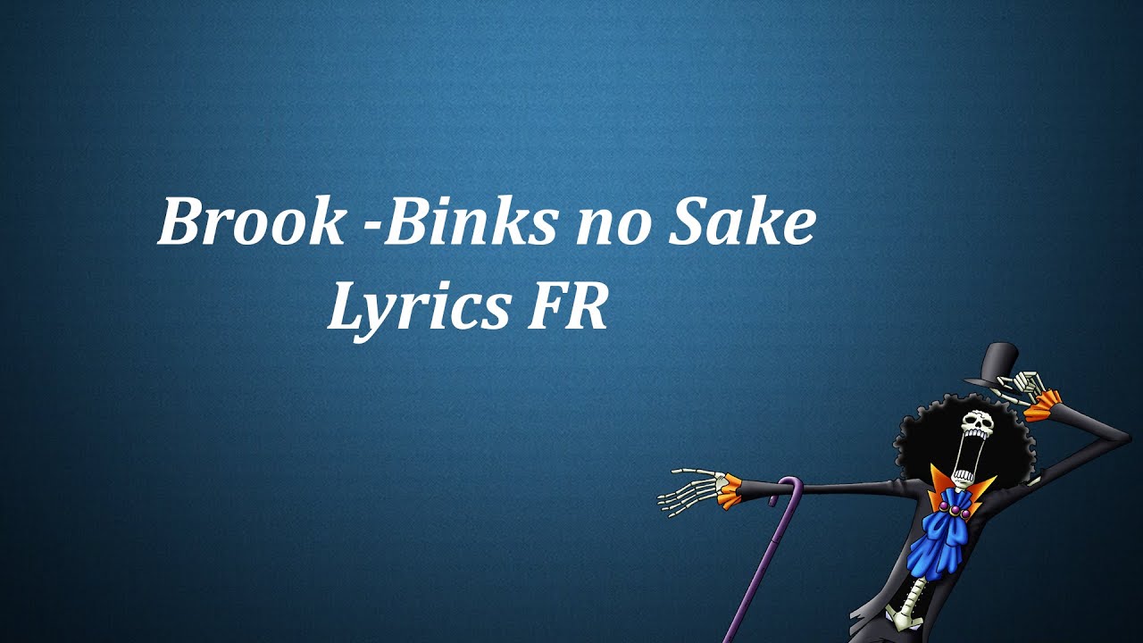 Brook - Binks no Sake FR