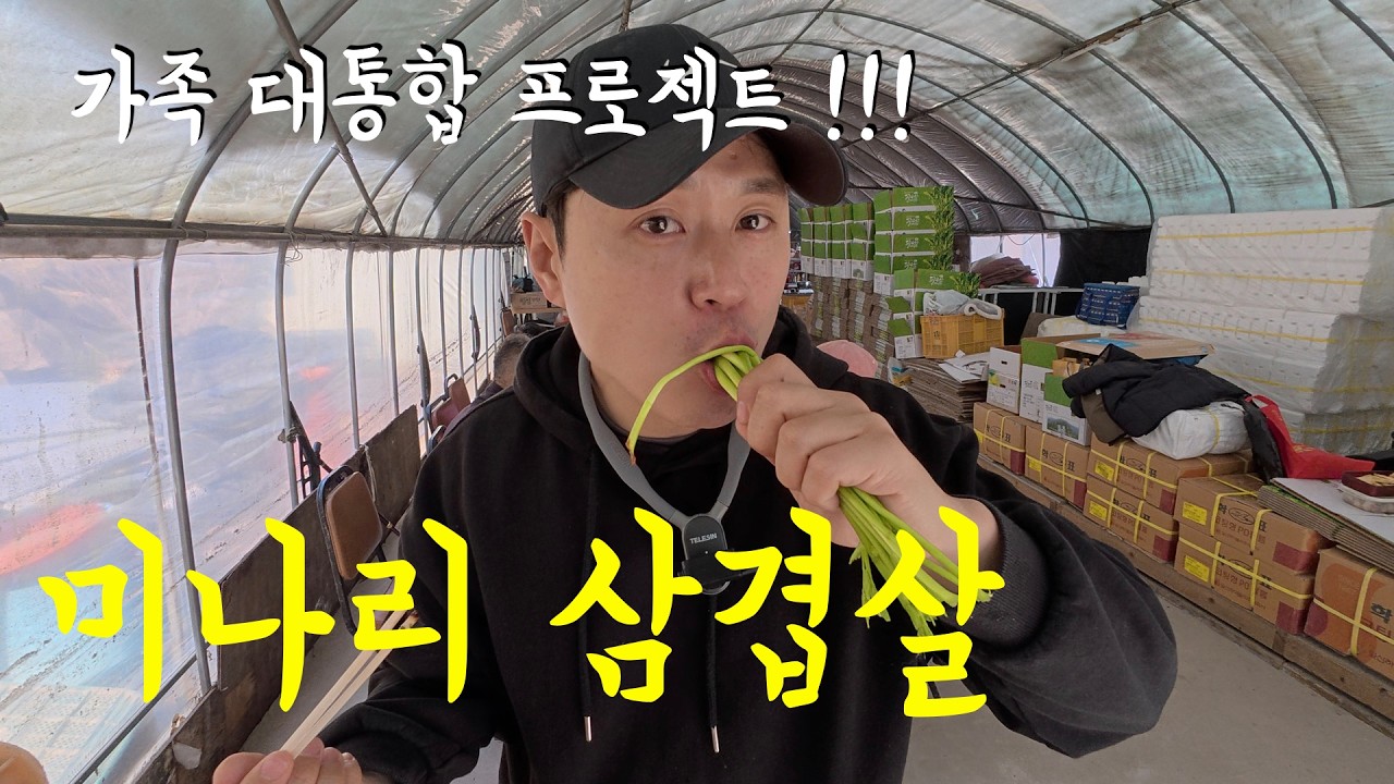 【팔공산 미나리】88세 할머니와 가족 대통합 Project