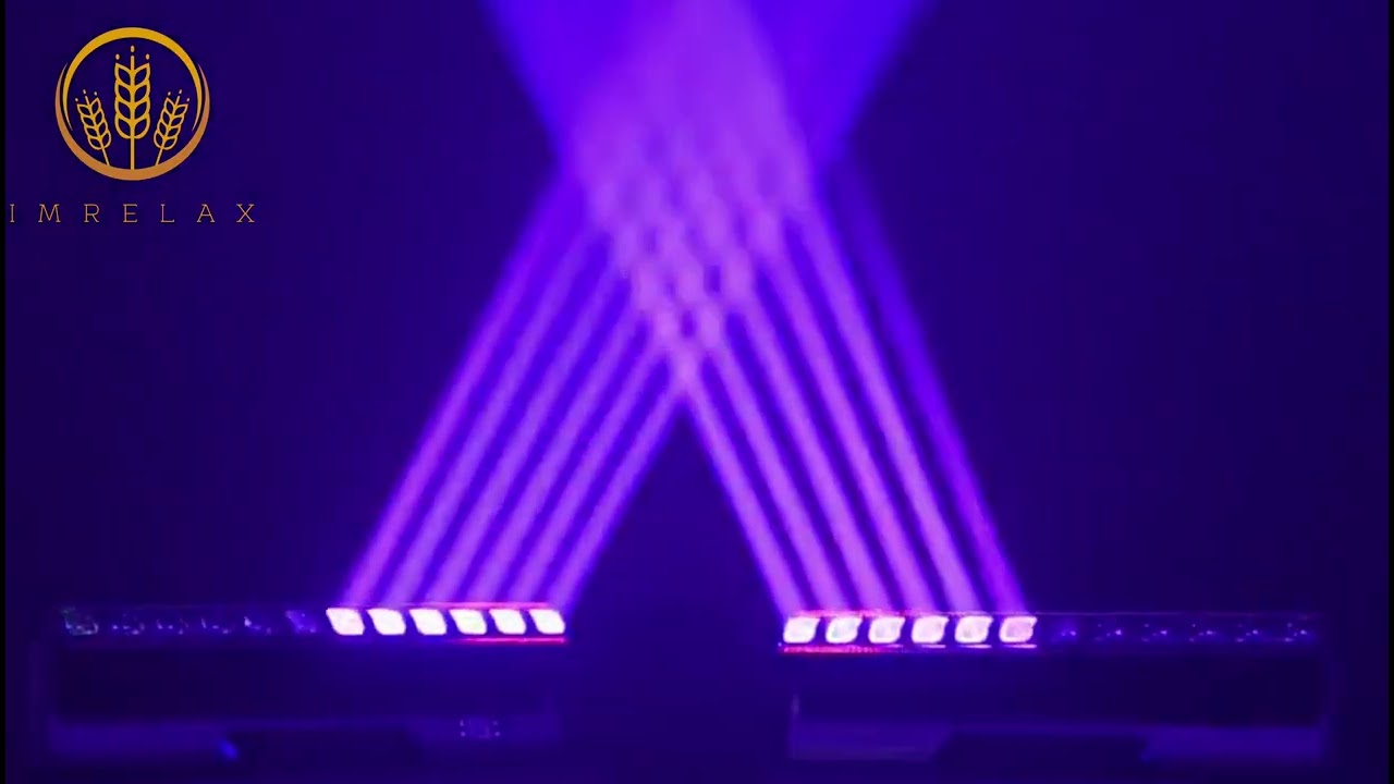 IMRELAX LED 12X40W RGBW Zoom Beam Wash Moving Head Light