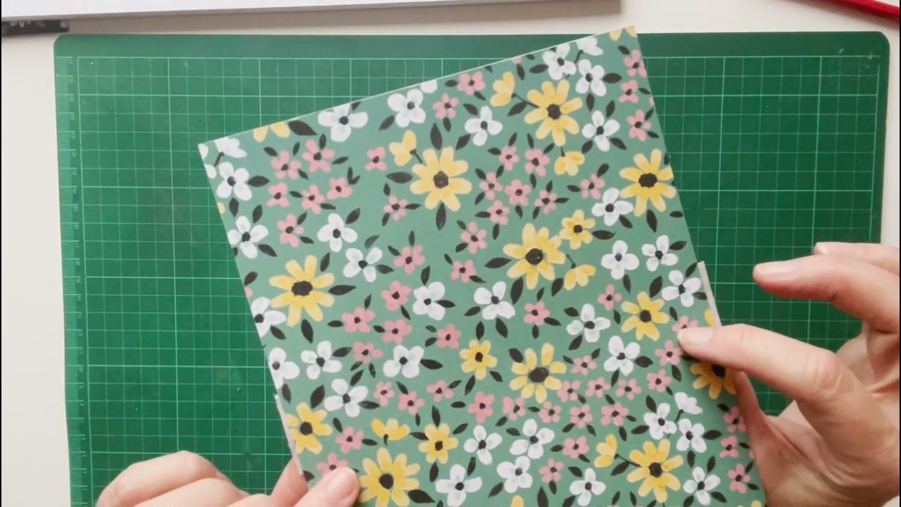 Kreativ_log #16 - Kalender mit Notizbuch (Kellnerblock) mit DSP von Stampin‘ Up!