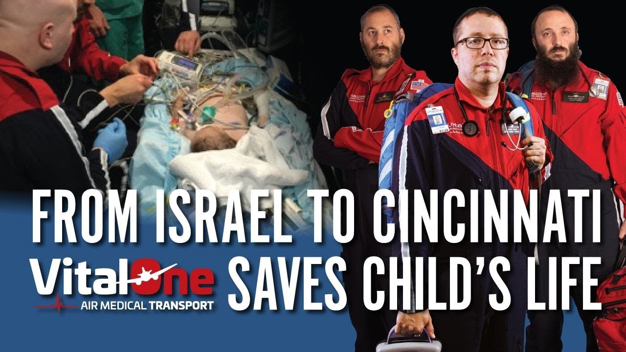 From Israel to Cincinnati VitalOne saves child’s life