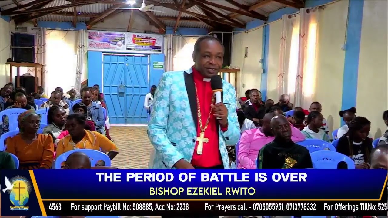 THE PERIOD OF BATTLE IS OVER