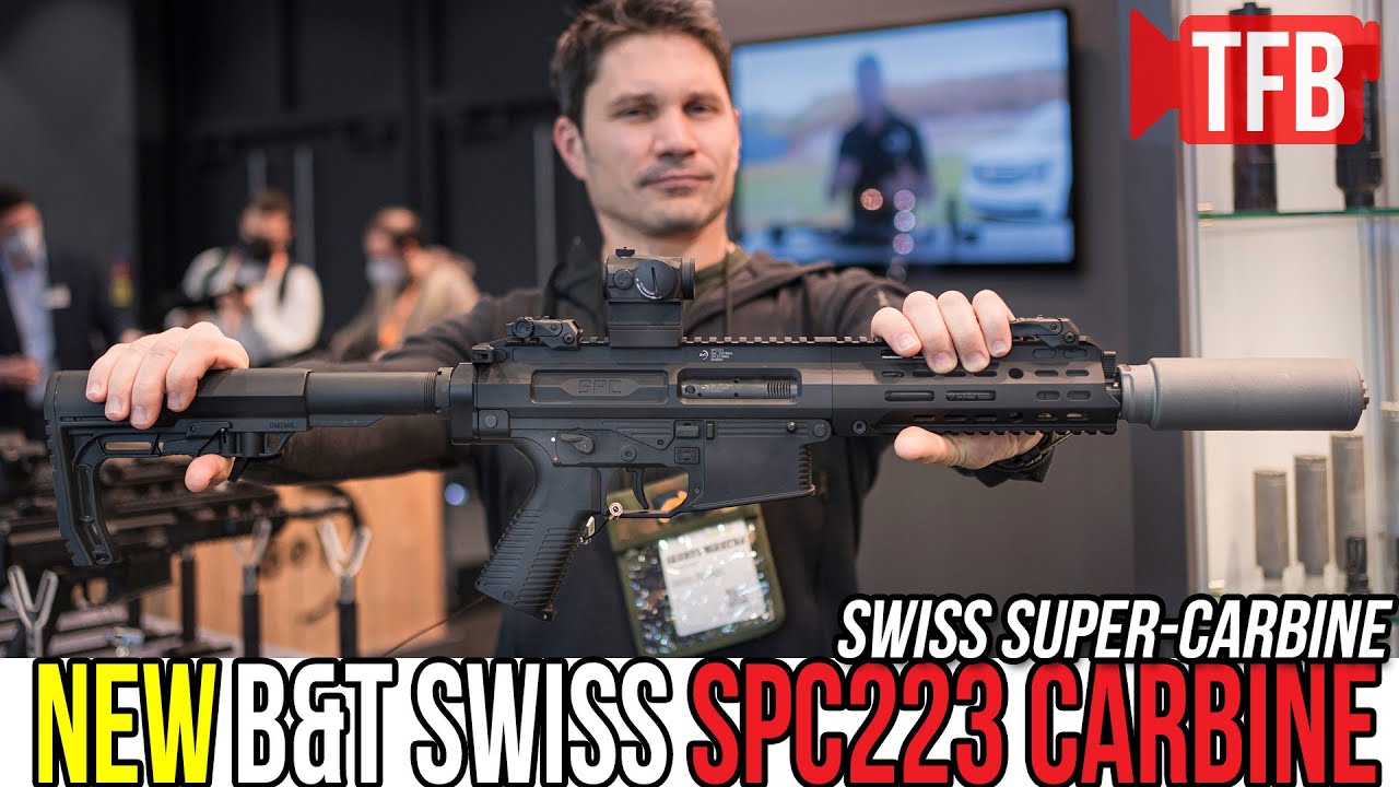B&T's NEW Short Stroke Piston Carbine? The SPC223 is Coming... [IWA 2022]