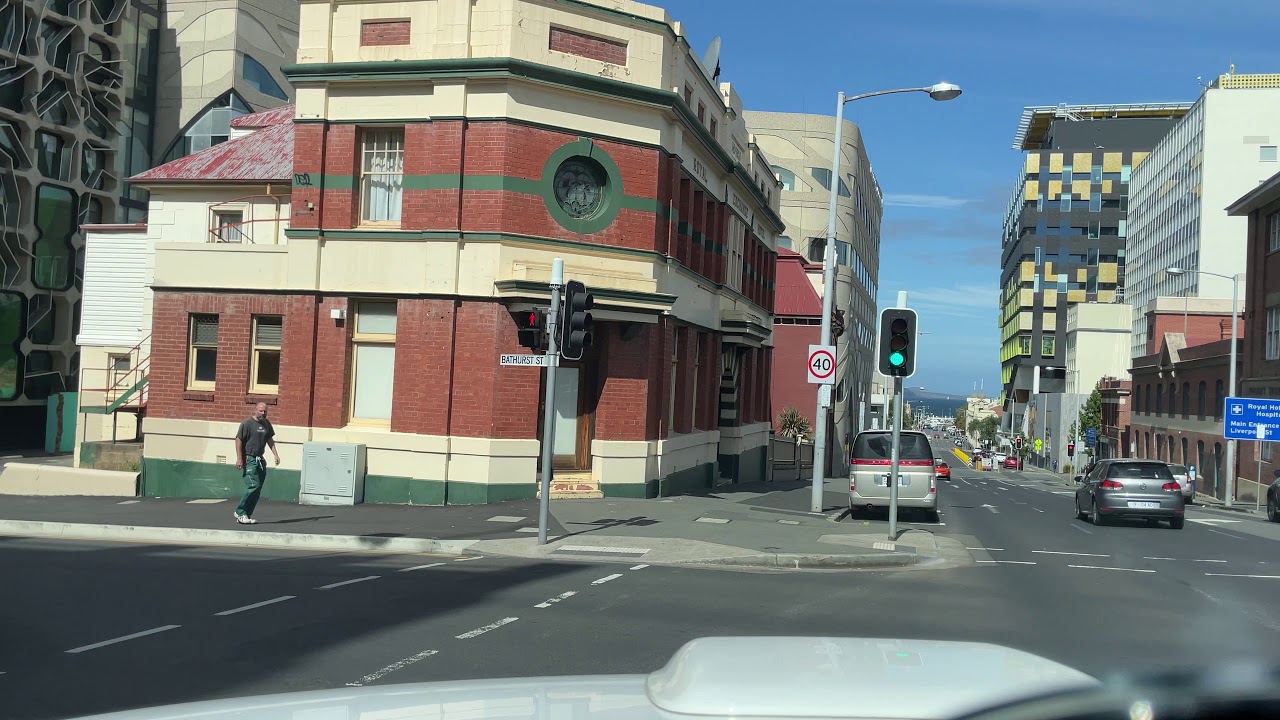 Drive from New Town (Hobart) to Sorell TAS