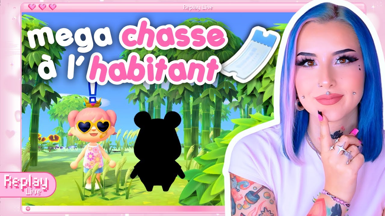 chasse à l'habitant XXL (99 tickets en poche) ANIMAL CROSSING NEW HORIZONS |09/09/25 (Replay)