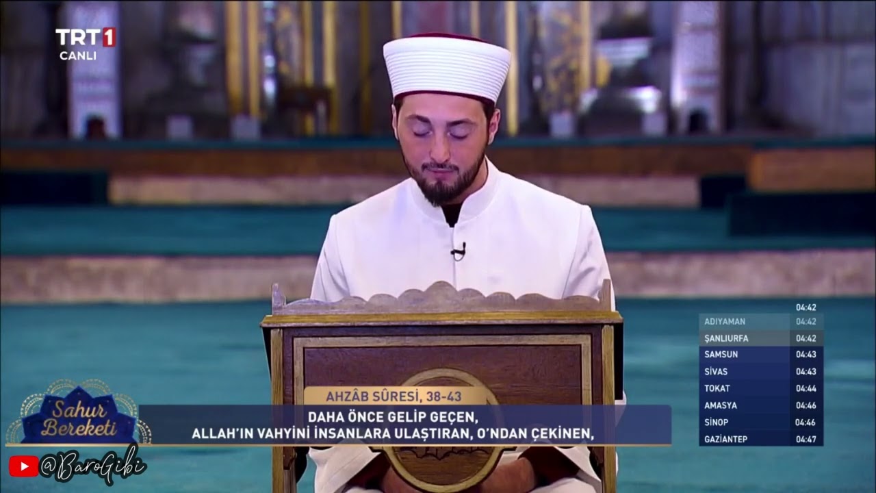 Selman Kızmaz - Ahzab Süresi 38-43 (Sahur Bereketi 22. Bölüm) (1 Nisan 2024)