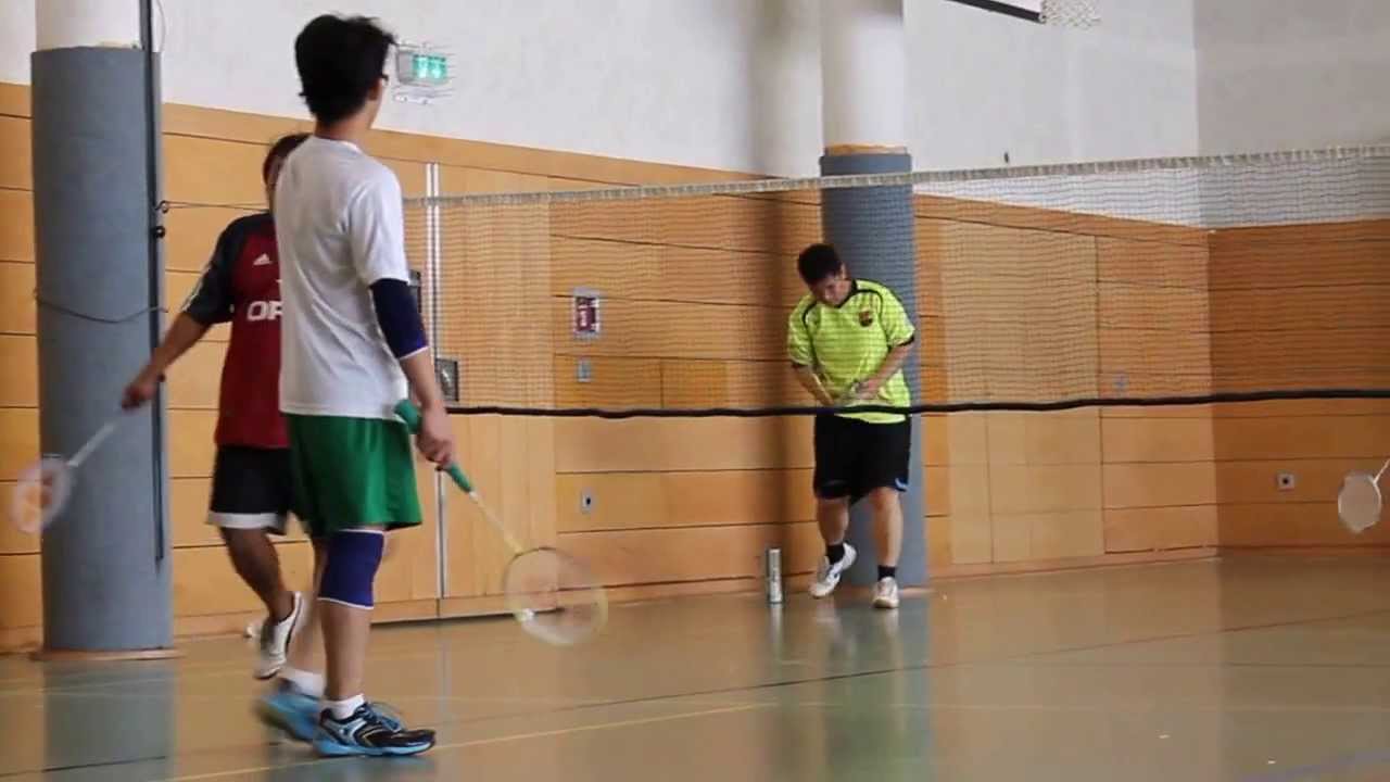 Badminton in FH Frankfurt