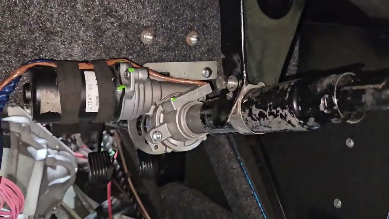 1957 MGA Coupe Restoration 59 Power Steering Install