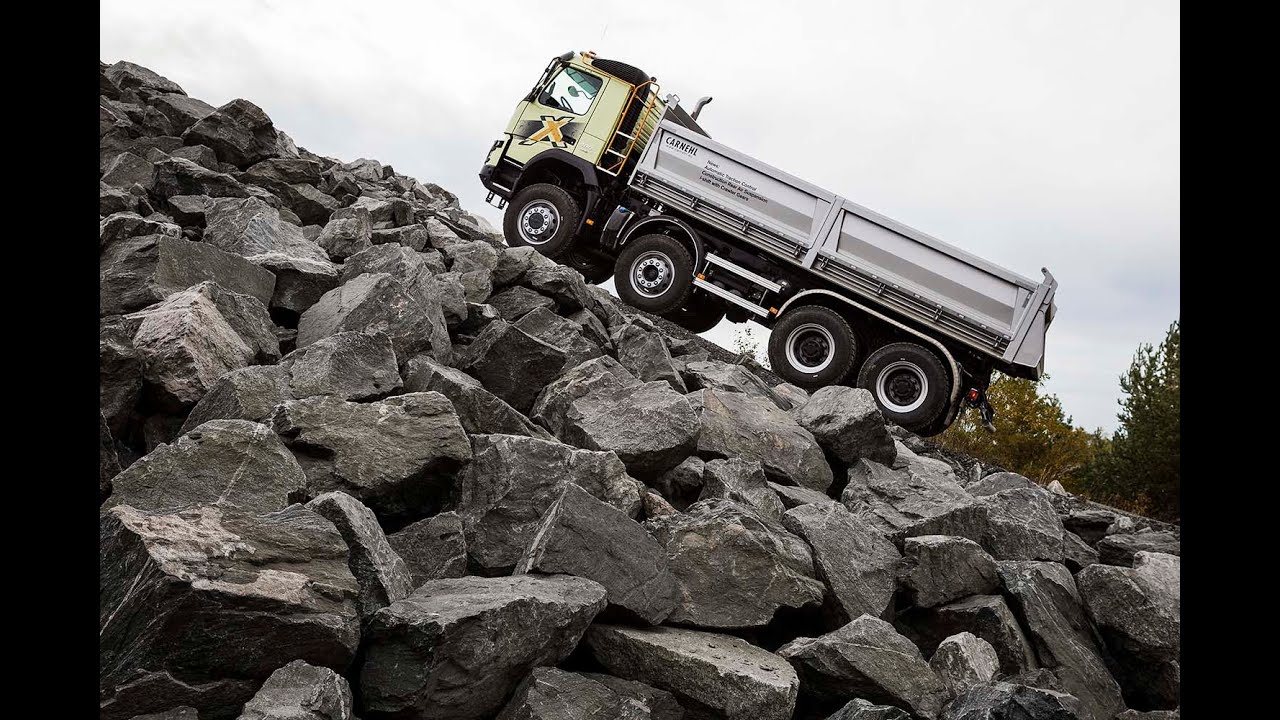 Volvo Trucks - New I-Shift with crawler gears can start from standstill with 325 tonnes