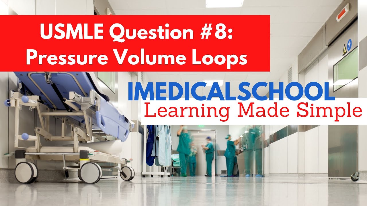 USMLE Practice Question 8 - Pressure Volume Loops