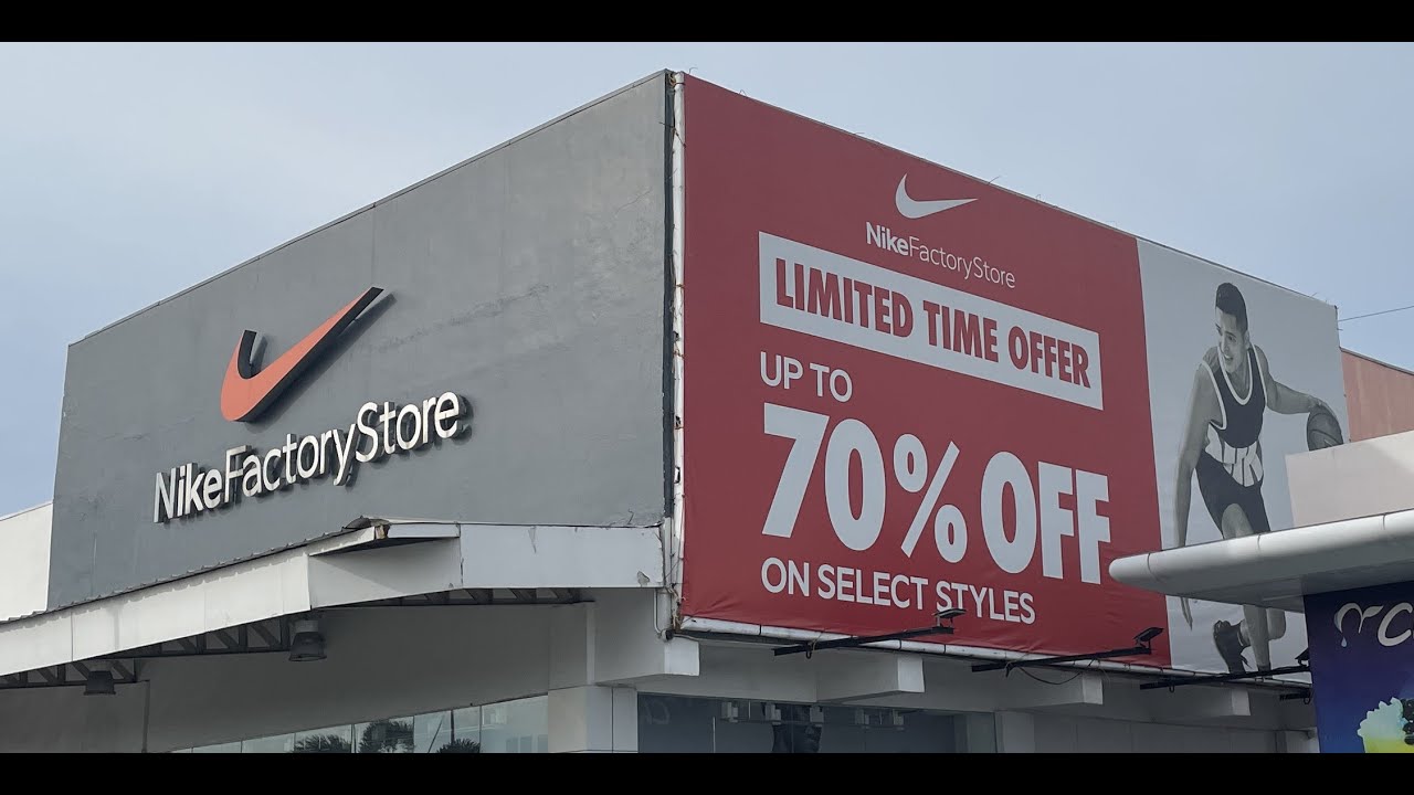 NIKE FACTORY STORE IN SHELL MAMPLASAN UP TO 70% SALE