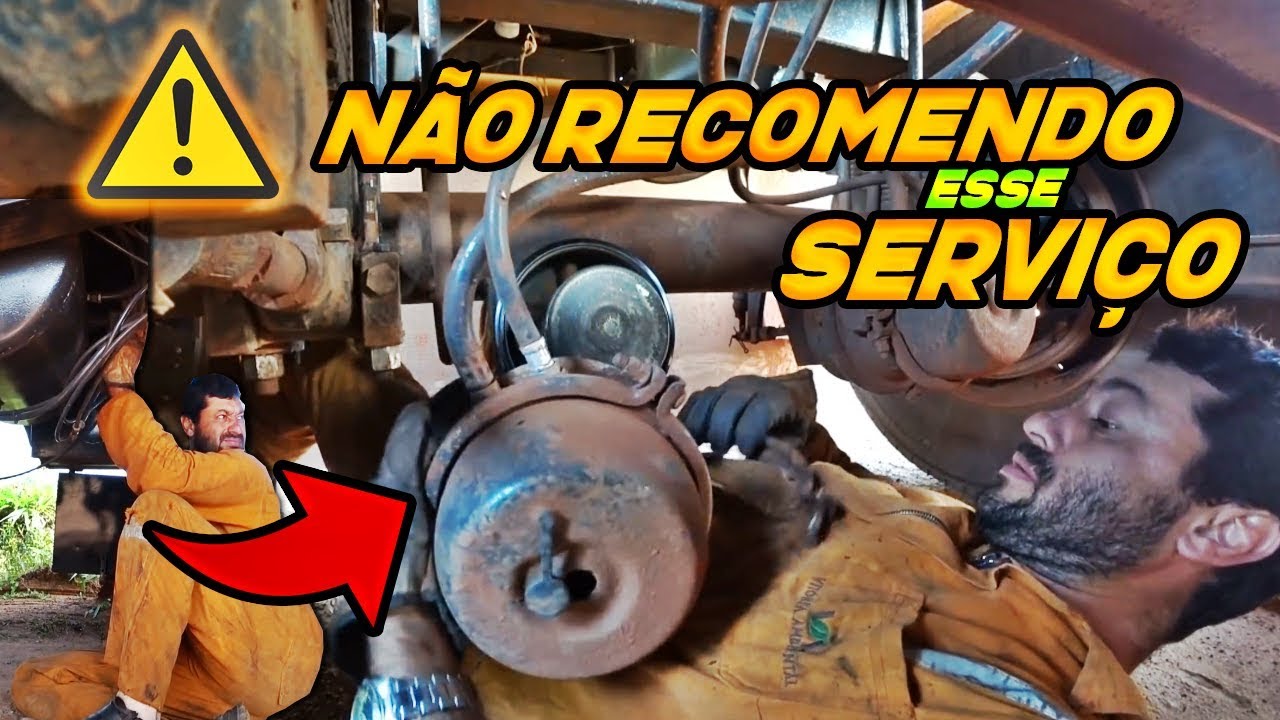 TROCANDO A CUICA DE FREIO DA 4 PATAS !