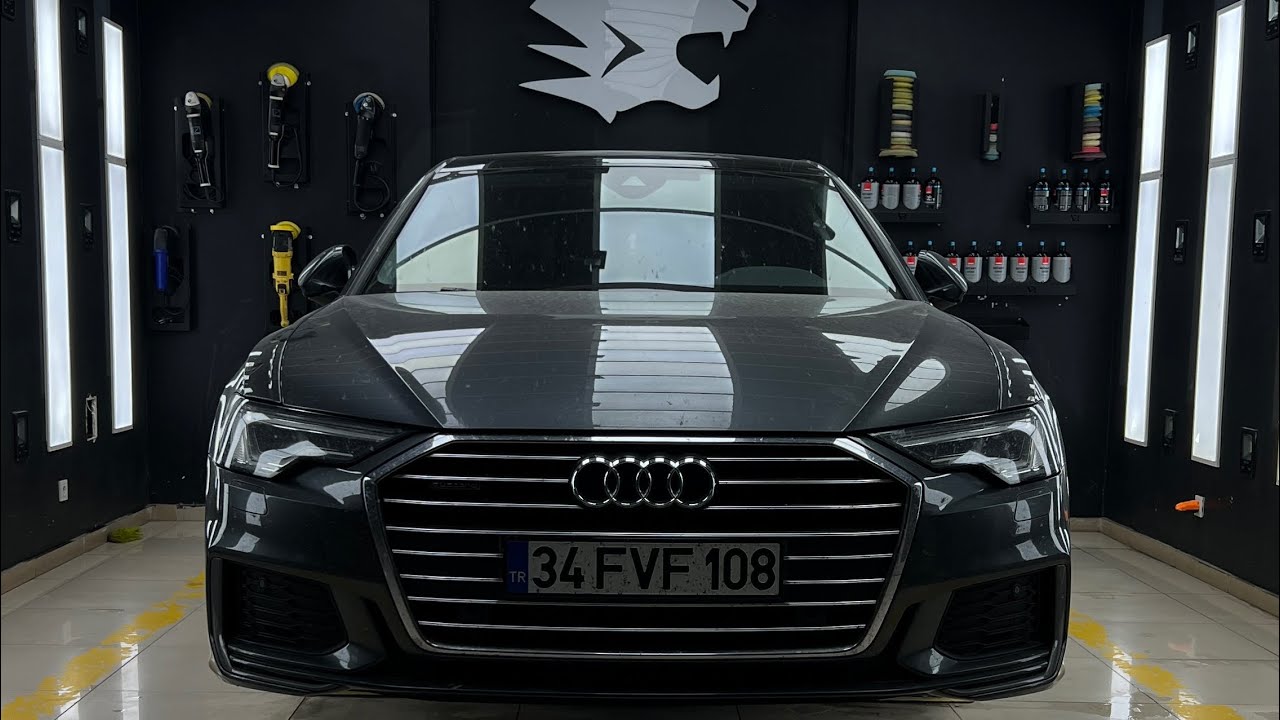 Audi A6 Interior and Exterior Premium Cleaning: The Gleam of Luxury