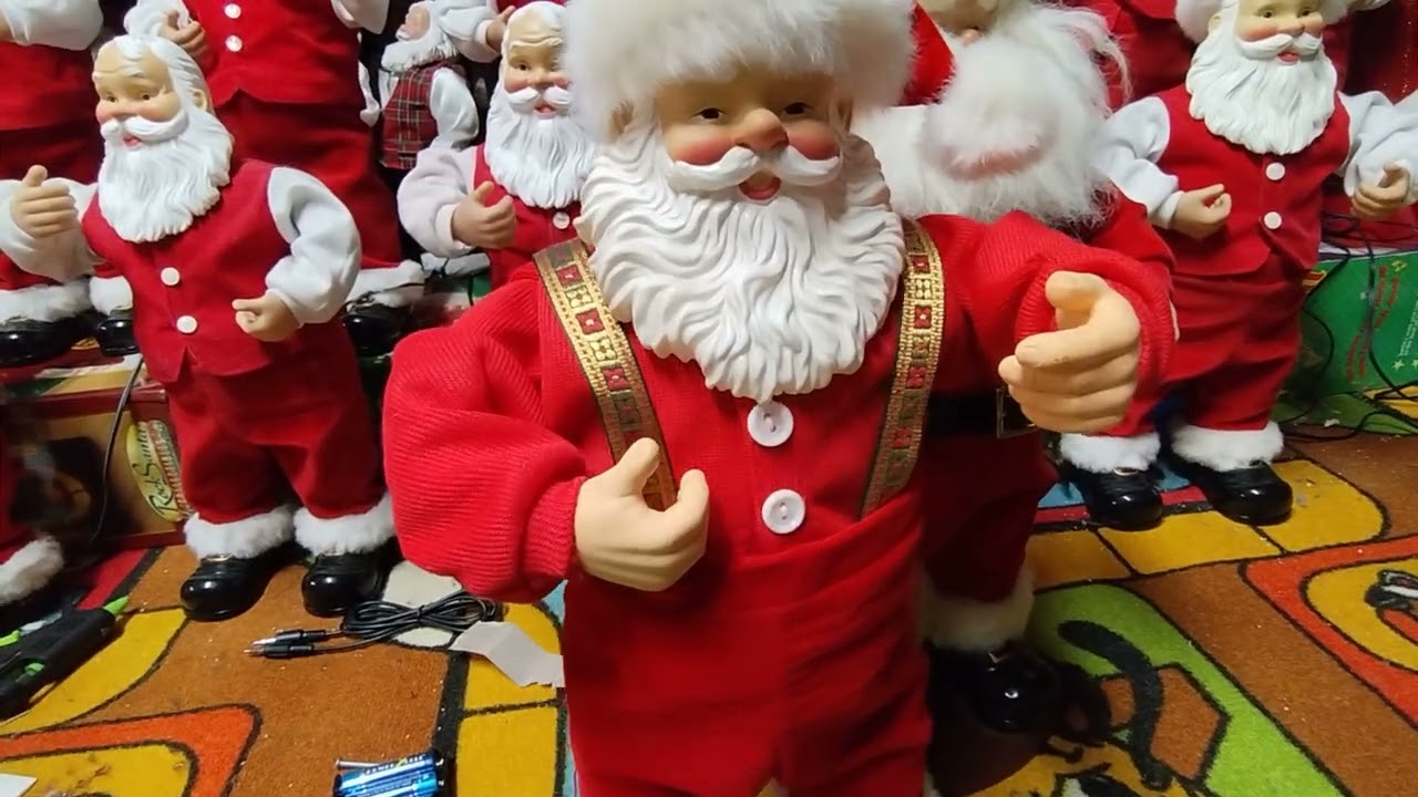 December 24, 2023 Jingle Bell Rock Santas low batteries